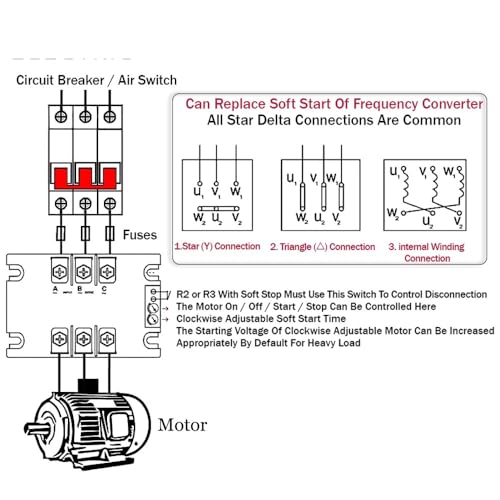 Module de démarrage progressif 380V R1 pour éviter la surchauffe moteur - 7