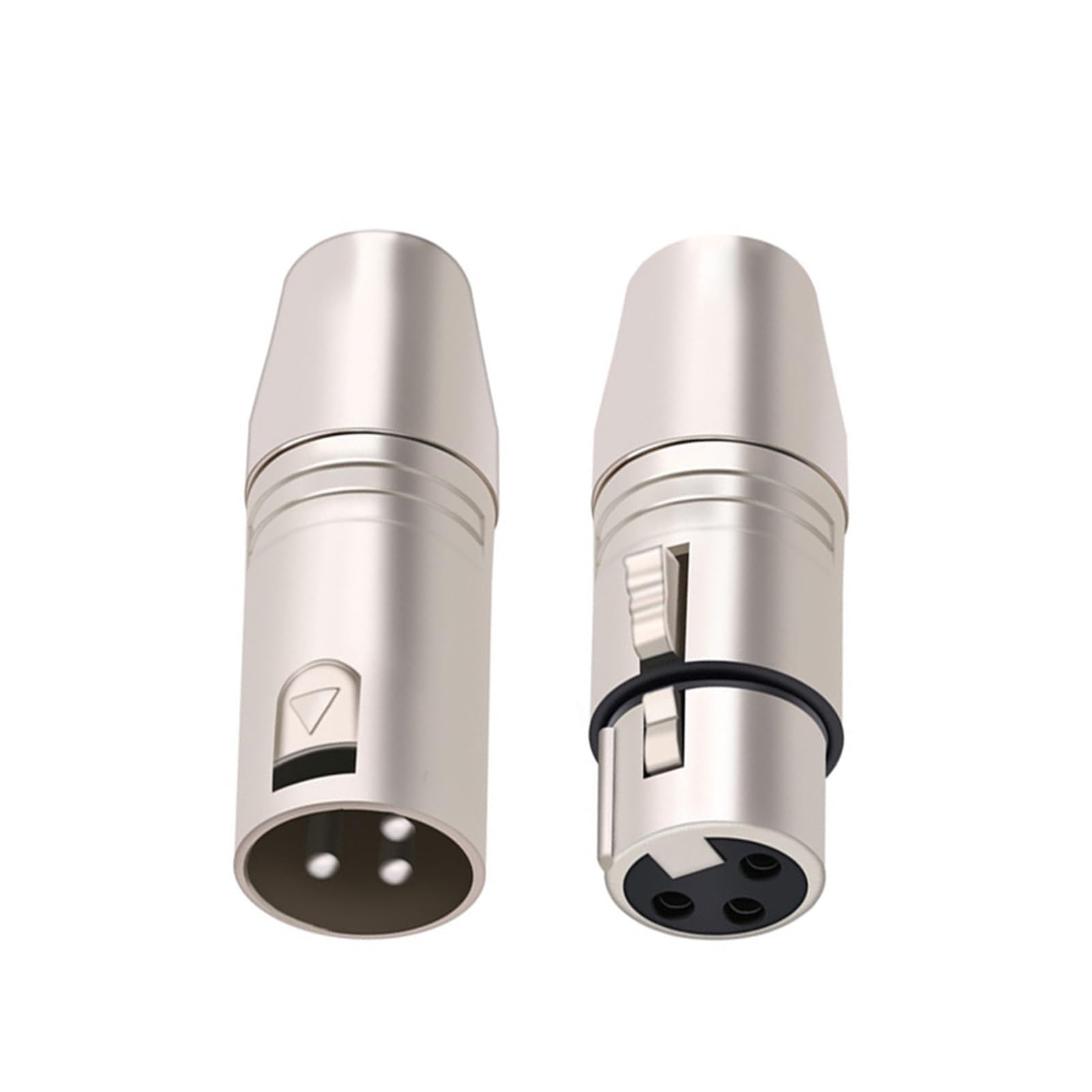 Adaptador XLR de 3 pines a mini jack de 3,5mm estéreo con conector hembra (5 juegos)