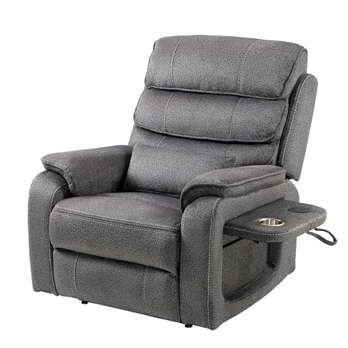 Sillón Plegable Velvet Gris miniatura 1