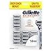 Gillette SkinGuard Sensitive Ersatzklingen für Herrenrasierer, Packung mit 14 Ersatzklingen für empfindliche Haut