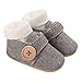 Baby Stiefel Baby-Baumwollschuhe Neugeborene Warme Winterschuhe Baby Mädchen Jungen Weicher Sohle Winterstiefel Schneestiefel Baby Mädchen Weiche Knöchel Säuglingsstiefel (Braun,6-12 Monate)