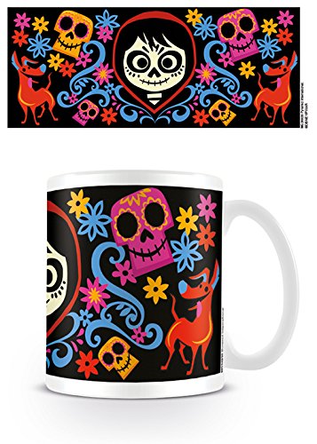Pyramid MG24920 Coco Miguel and Dante Coffee Mug, Porcelain, Multi-Colour