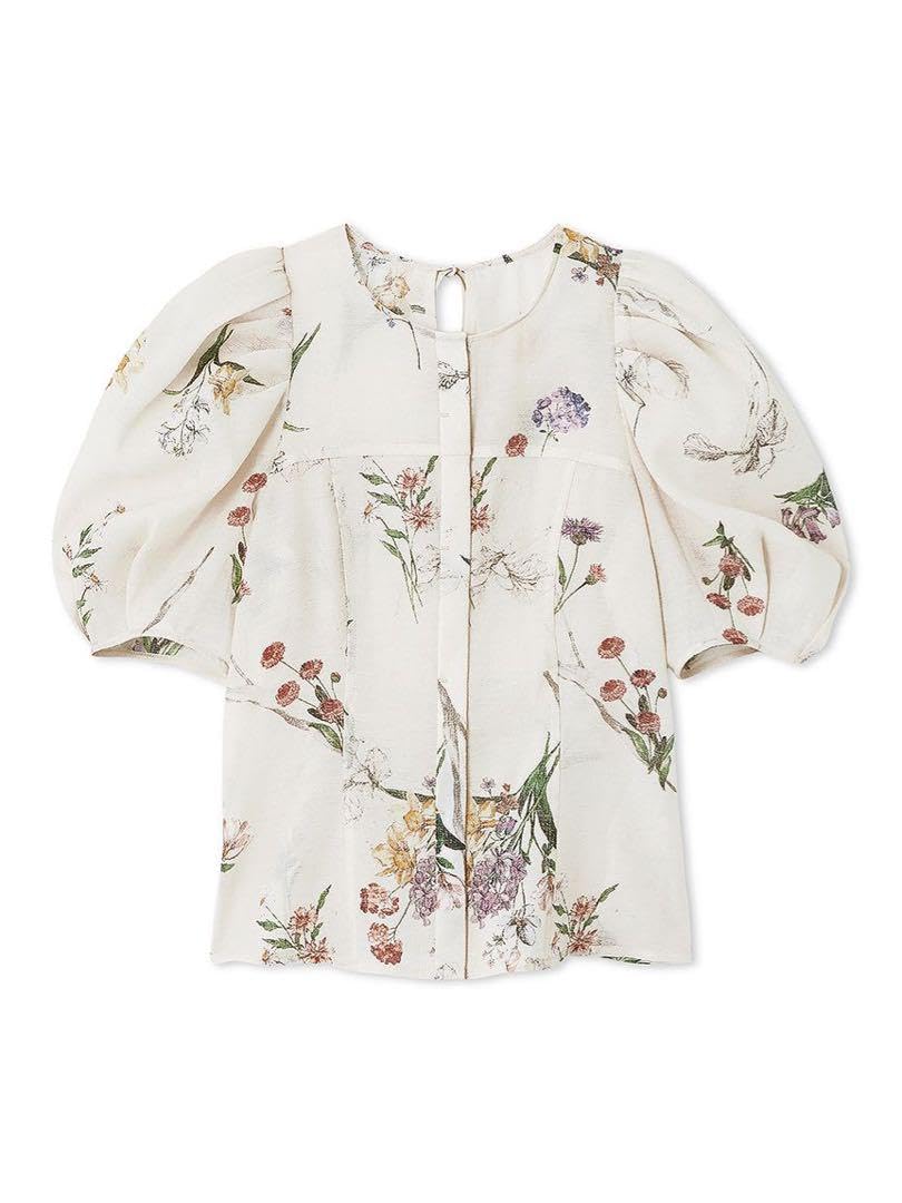 フレイアイディー　シアータックパフブラウス セール】シアータックパフブラウス（シャツ/ブラウス）｜FRAY