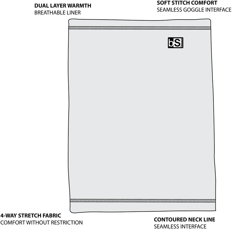 BLACKSTRAP The Tube – Dual Layer Cold Weather Neck Warmer & Ski Mask for Men & Women, Moisture-Wicking and Wind-Resistant - Image 2