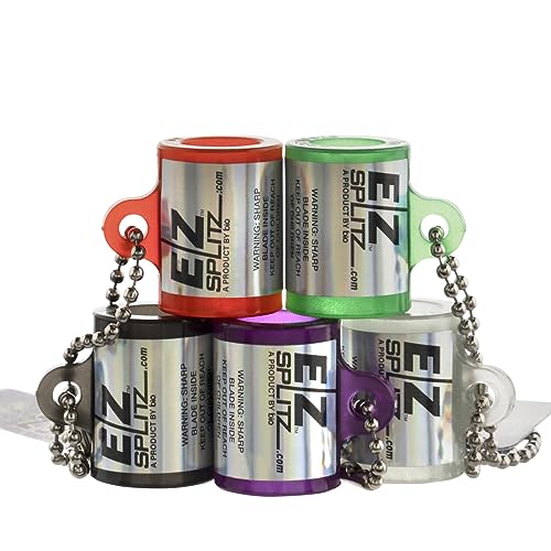 EZ SPLITZ Cigarillo Splitters - Small Portable with Keychain Makes a Precise Clean Cut