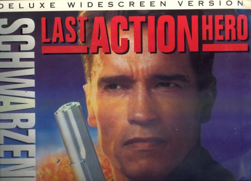 Laserdisc movie "LAST ACTION HERO".