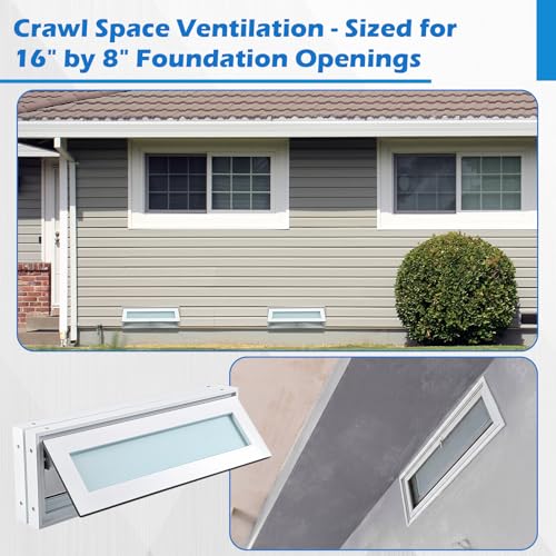 Ventana de cobertizo CroBlissful de 24 x 8 para iluminar tu taller con doble acristalamiento 7