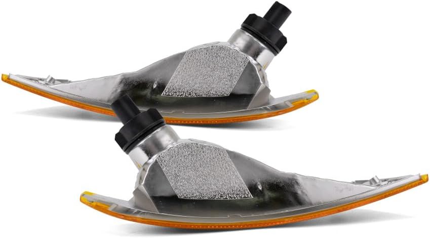 For 2005 2006 2007 Jeep Liberty Pair Driver and Passenger Side Turn Signal/Side Marker Light Lens and Housing Only CH2520143 CH2521143 | 55156767AE 55156766AE