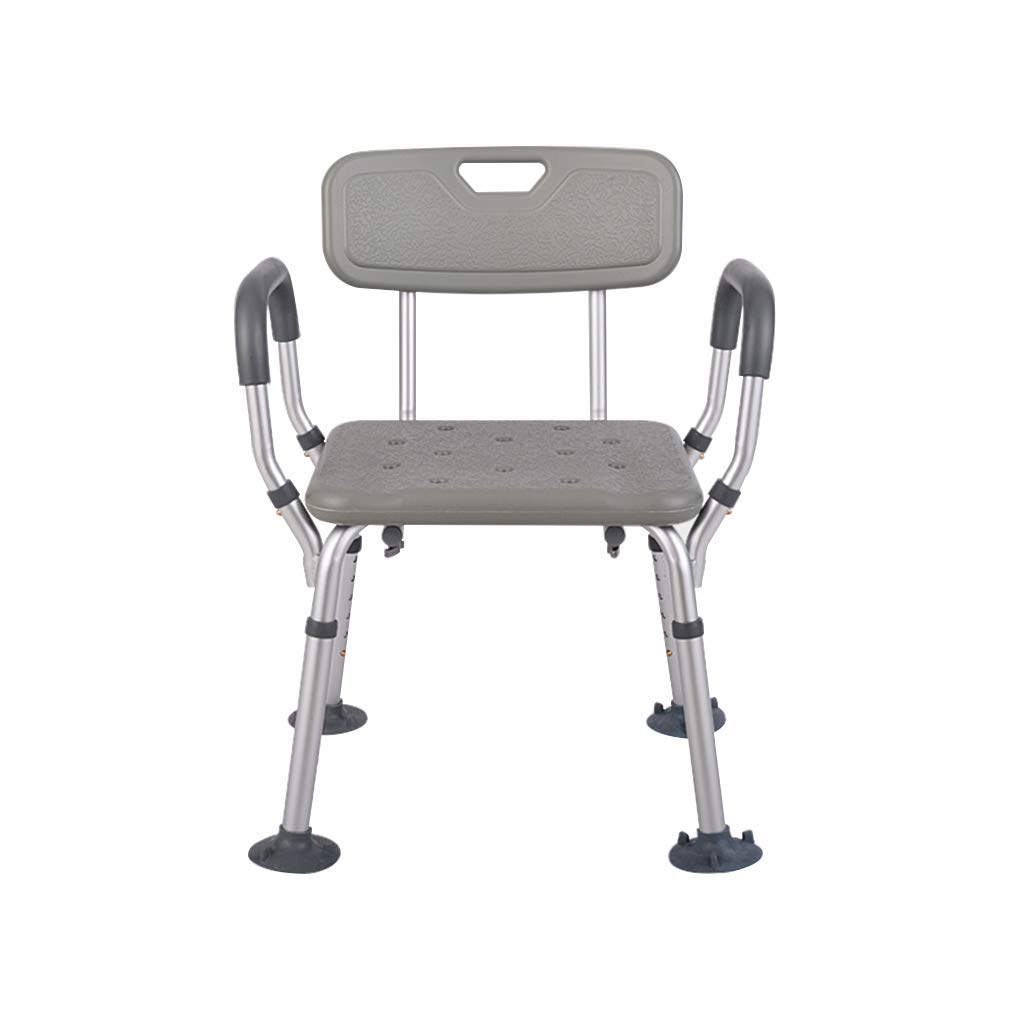 Buy YiHYSj Heavy Duty Bathroom Shower Chair with Back Armrest NonSlip