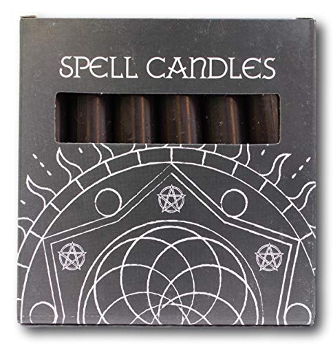 Lot de six d'autel Noir/bougies mystiques Cover