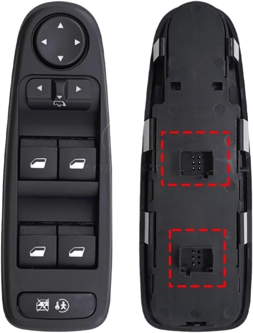 6554YH C4 2007-2014 Master Electric Window Control Switch 6554.YH Mirror Control Button Good