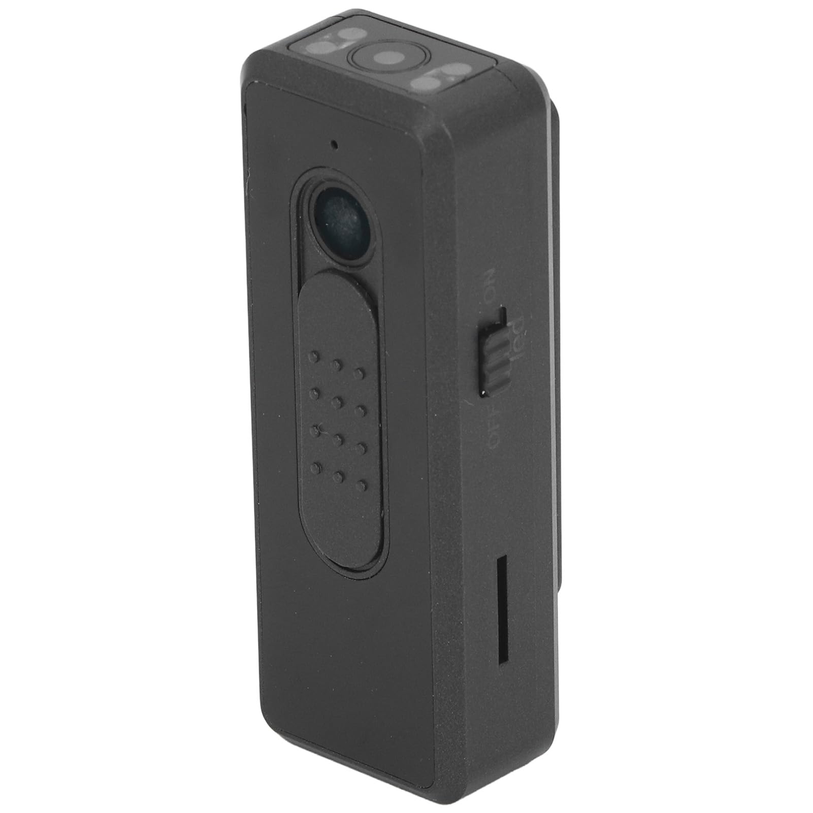 Luqeeg Small DV Camcorder, Night Vision Camera, 1080P HD Dual Lens Wide Angle Wearable Camcorder with Magnetic Back Clip for Live Streaming, Recording Footage, Daily Records