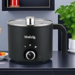 1.8L Electric Hot Pot，Ramen Cooker, Dual power supply Mini Portable Multi-Functional Lazy Pot for Pasta, Noodles, Egg, Soup,Rice，Non-Stick Noodle Cooker with Boil Dry Protection for Dorm, Office - Image 2