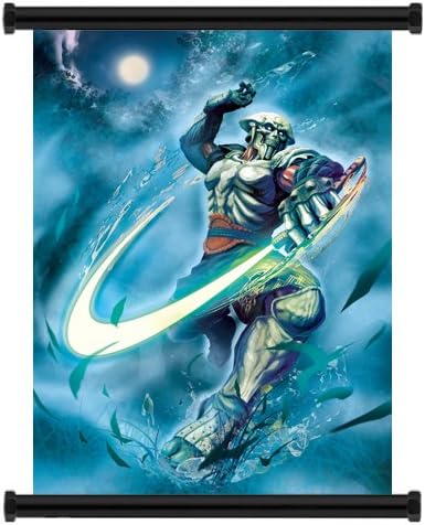 Street Fighter X Tekken Yoshimitsu Game Fabric Wall Scroll Poster (16"x22") Inches