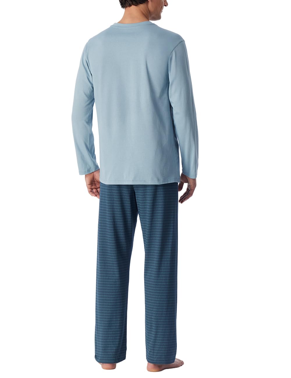 Schiesser Herren Schiesser Herren Schlafanzug Lang - Nightwear Set Pyjamaset (1er Pack)