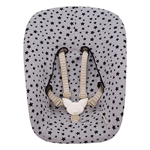 JYOKO KIDS Bezug kompatibel mit Stokke Newborn (Black Star)