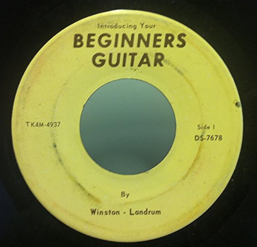 WINSTON LANDRUM INTRODUCING YOUR BEGINNERS GUITAR 45 rpm single image 2