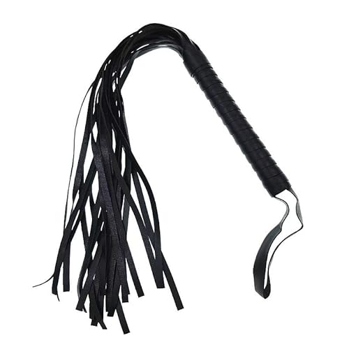 Chicote Fetiche de Couro Sintético 45cm