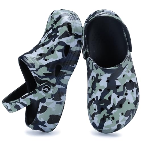 Image of Boy Girls Comfortable Garden Clogs | Slip-On Mules Slides Sandals Beach Slipper for Little /Big Kid