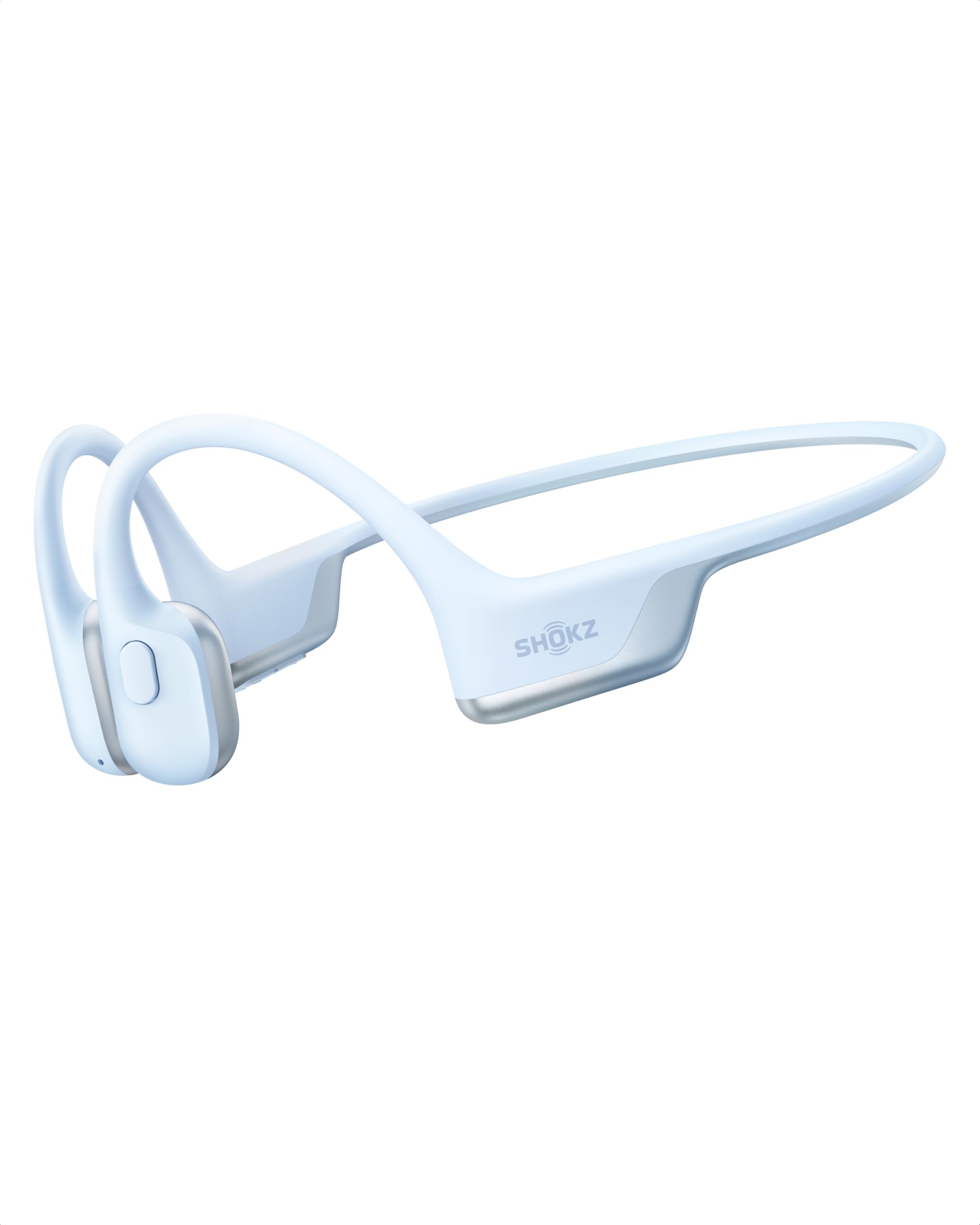Shokz OpenRun Air 2 骨伝導イヤホン bluetooth ワイヤレス オープンイヤーヘッドホン アイスブルー