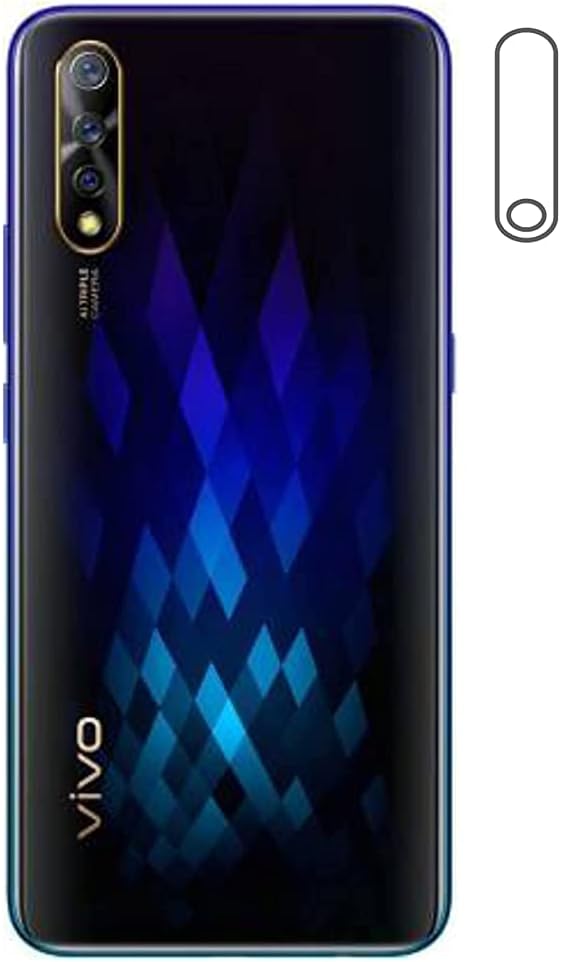 TRENDYTHINK Camera Lens Protector Clear Camera Tempered Glass Screen Protector [High Definition][Anti-Scratch] Cover Film for (Vivo S1)