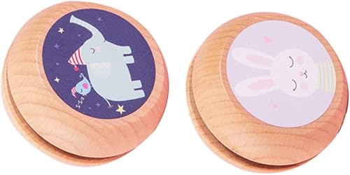 WHAMVOX 2pcs Mini Juguetes para Niñas Juguetes Educativos Mini Juguetes para Niños Principiantes Niños Malabares Juguete Auto Retorno Yoyo