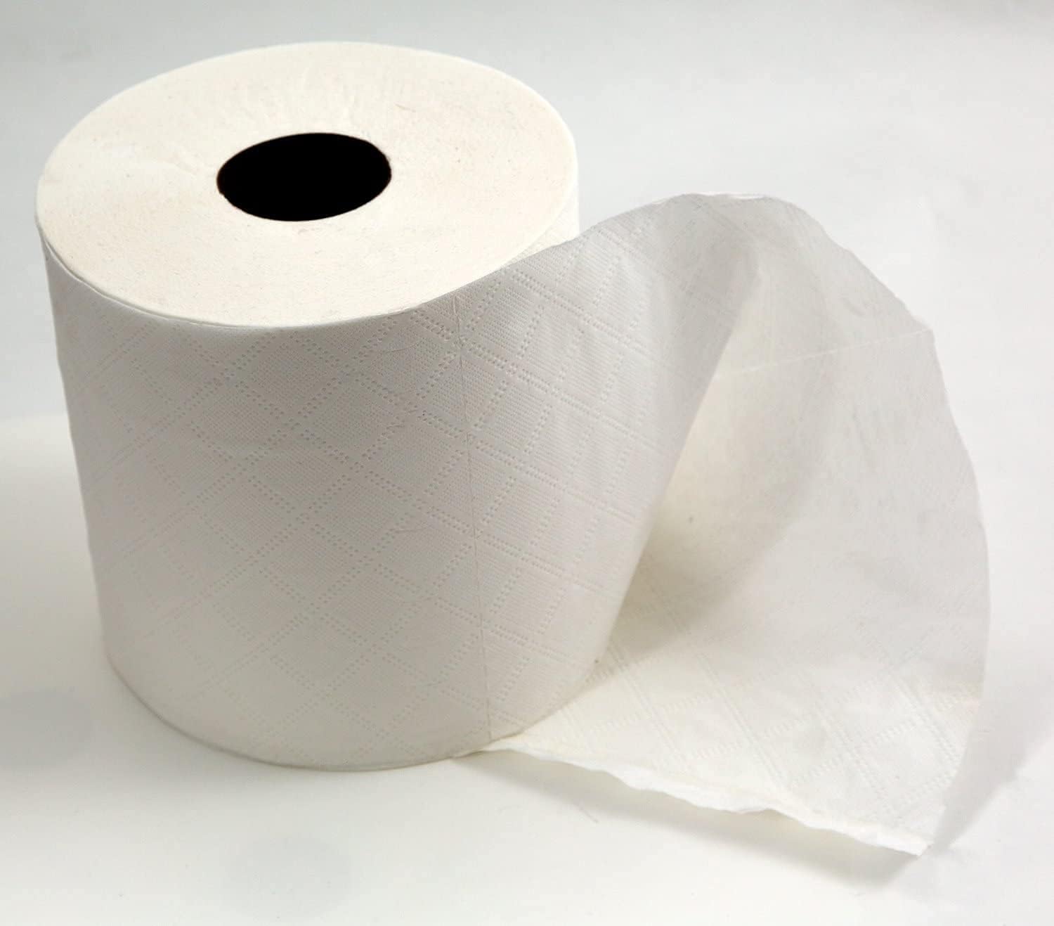 Produktbild von 2-lagige Handtuchrollen Für Spender – 150m, 20cm Breite, Recycling-Papier, 70% Weiße, Perforiert (6 Rollen)