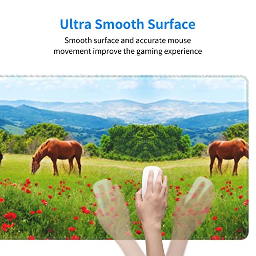 Tapis de souris grandes tailles imprimé de Chevaux Tapis de souris grandes tailles imprimé de Chevaux