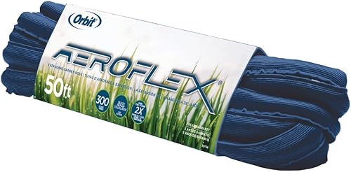 Orbit Aeroflex Manguera de jardín expandible, 50 pies x 58 pulgadas