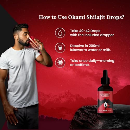 Image of Shilajit /Shilajeet Drops (30 Servings, Unflavoured) Sourced From 1800ft. | Performance and Stamina Booster | 100% Ayurvedic | Shilajit For Men |