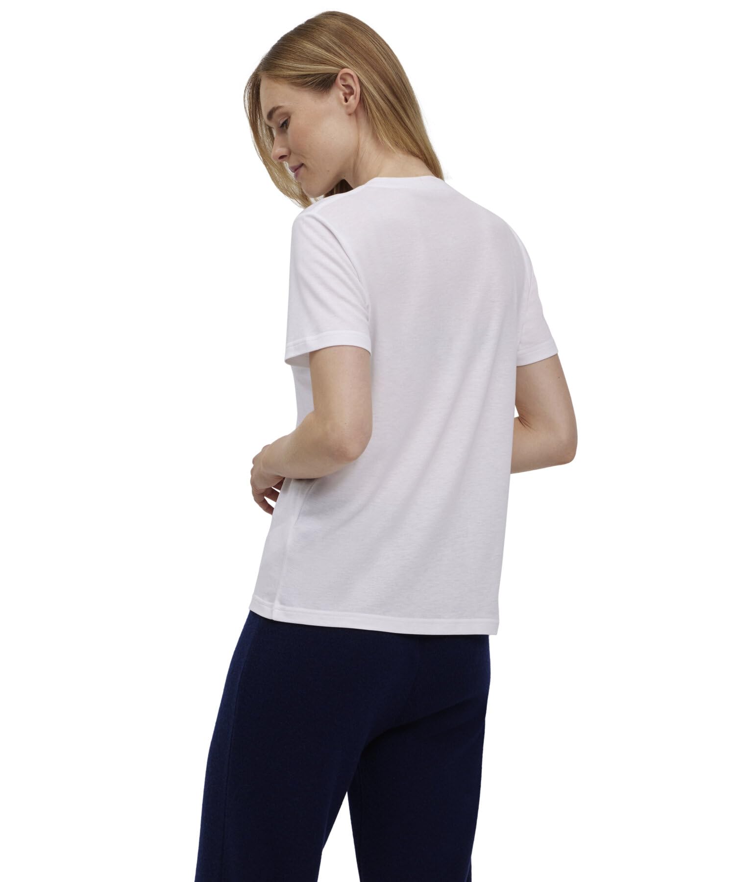 FALKE Mujer Basic Apparel Camiseta Suave Manga Corta cómoda Ligera Transpirable y de Secado rápido Lyocell algodón 1 Pieza