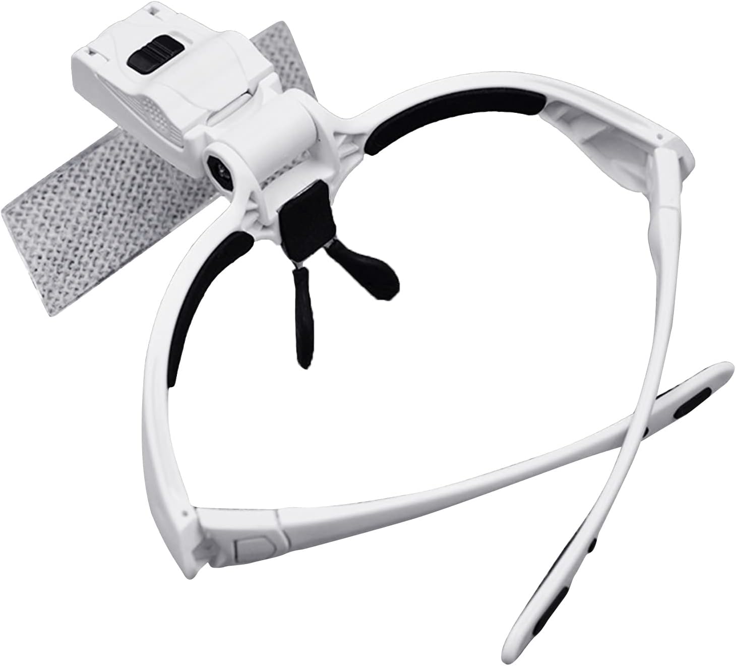 Headband Magnifier Led Light Head Lamp Glass Jeweler Loupe