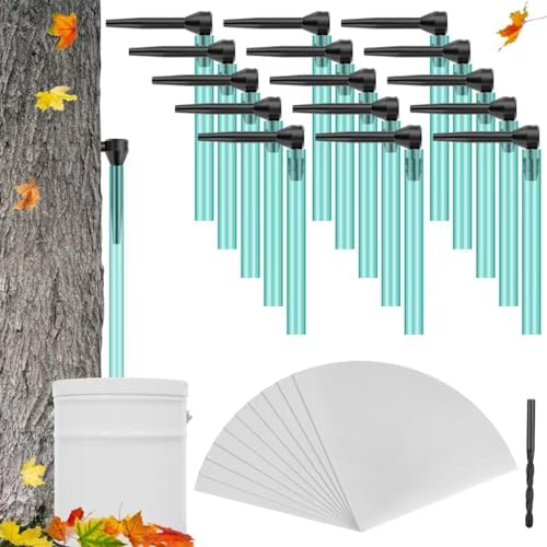 12 Set Maple Syrup Tree Tapping Kit, Plastic Maple Syrup