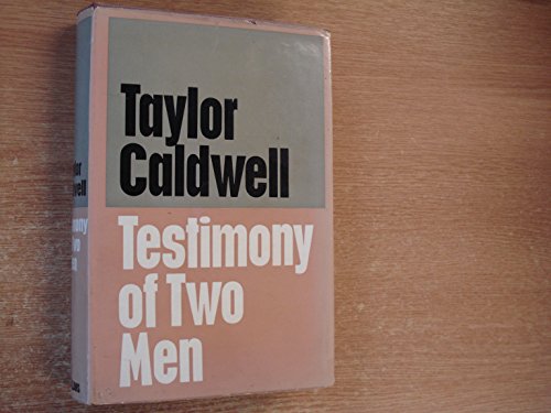 Testimony of Two Men B01FUDXX82 Book Cover