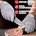 FORTEM Cut Resistant Gloves, 4x, Level 5 Protection Cutting Gloves For Oyster Shucking, Kitchen Work, Food Grade, EN388 Certified (Medium)