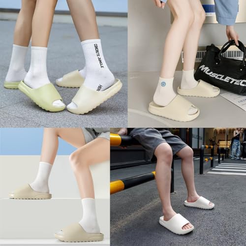 Pillow Slippers Men Women Non Slip Slides Sandal Shower Outdoors Thick Cushioned Sole4