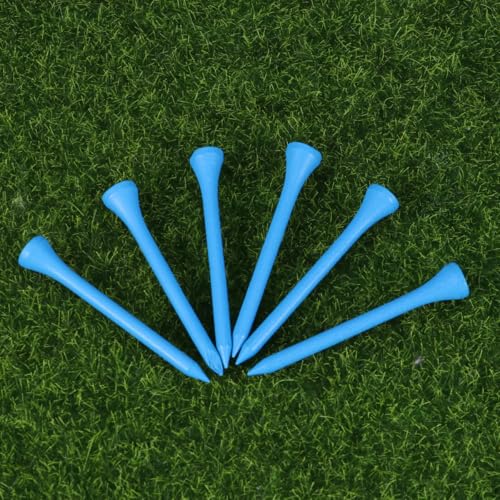 100pcs Golf Tees Wooden Sustainable Durable Driver Tees Long Golf Tees Reduced Friction for Men and Women 83 mm - Image 4