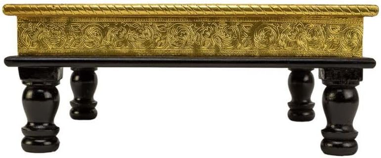 Miniatura 4 de Mesa Auxiliar De Metal Repujado