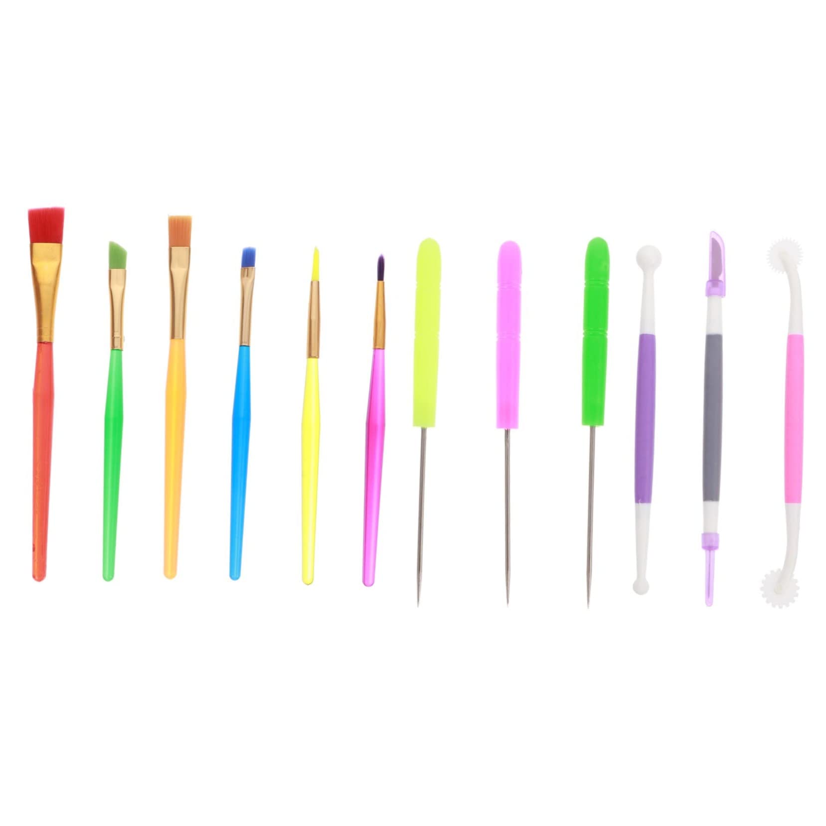 DIYEAH Complete Clay Tools for Boys and Girls 12 in 1 Clay Modeling Tools Set Lightweight Portable