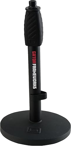 Miniatura 6 de Gator Frameworks Soporte de micrófono de escritorio de lujo con altura ajustable (GFW-MIC-0601)