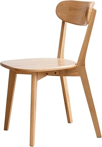 Dining Chairs and Table & Chair Sets, Solid Wood FAS Grade Oak Natural Made in North America 100% Dirt-Free Chair for Living Room Simple Design 46.5
