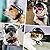 PETLESO Pet Helmet Dog Helmet for Motorcycles Bike Cool Costume for Cat/Small Dog - M
