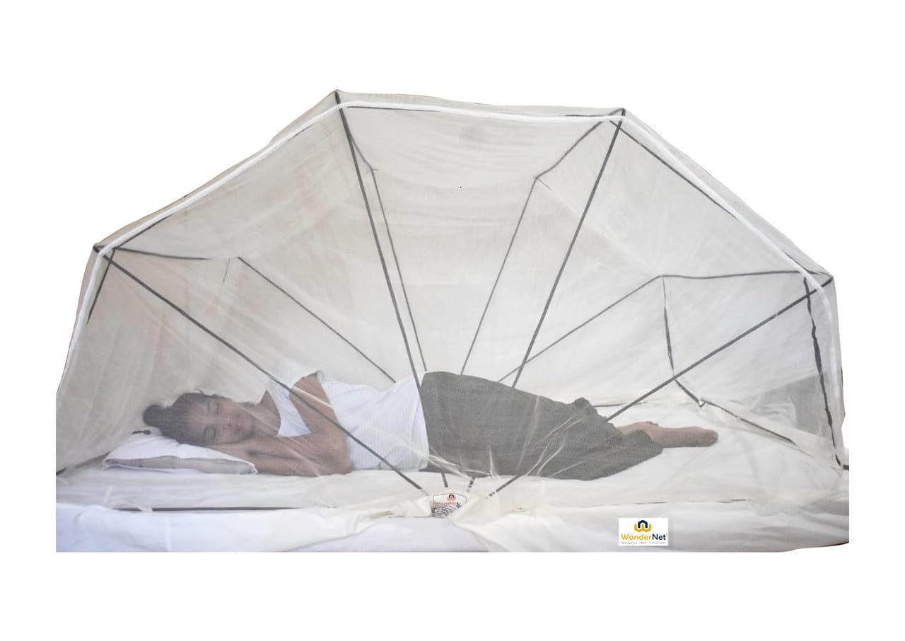 Mosquito Net for Bed - Cream Color -6