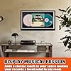 Double Vinyl LP Record and Album Cover Frame, Holds 1 Album Cover and 2 Vinyl LP Record with UV Protection, Scratch-Resistant Acrylic, Easy Wall Mount #1