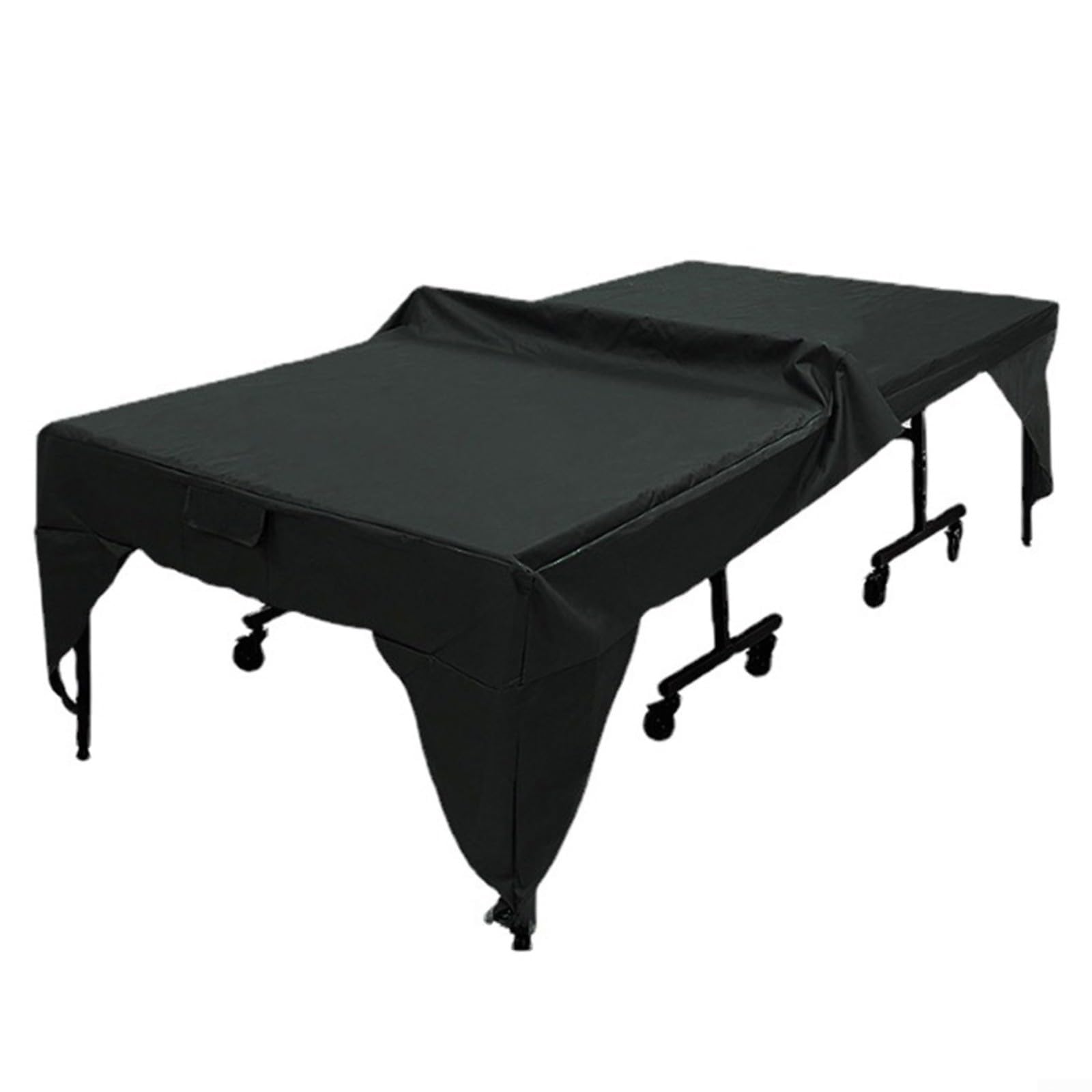 Housse de table de tennis de table avec revêtement argenté - 280 x 153 x 73 cm - Résistante aux intempéries et à la poussière - Pour terrasse