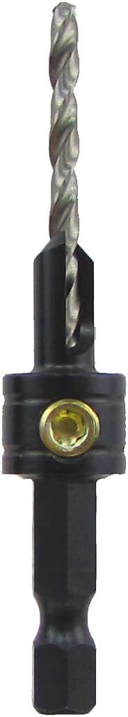 Make it Snappy 1/8" x 1/4" Trim Screw Countersink Drill Bit #43258 - USA-Made Precision for Perfect Pilot Holes