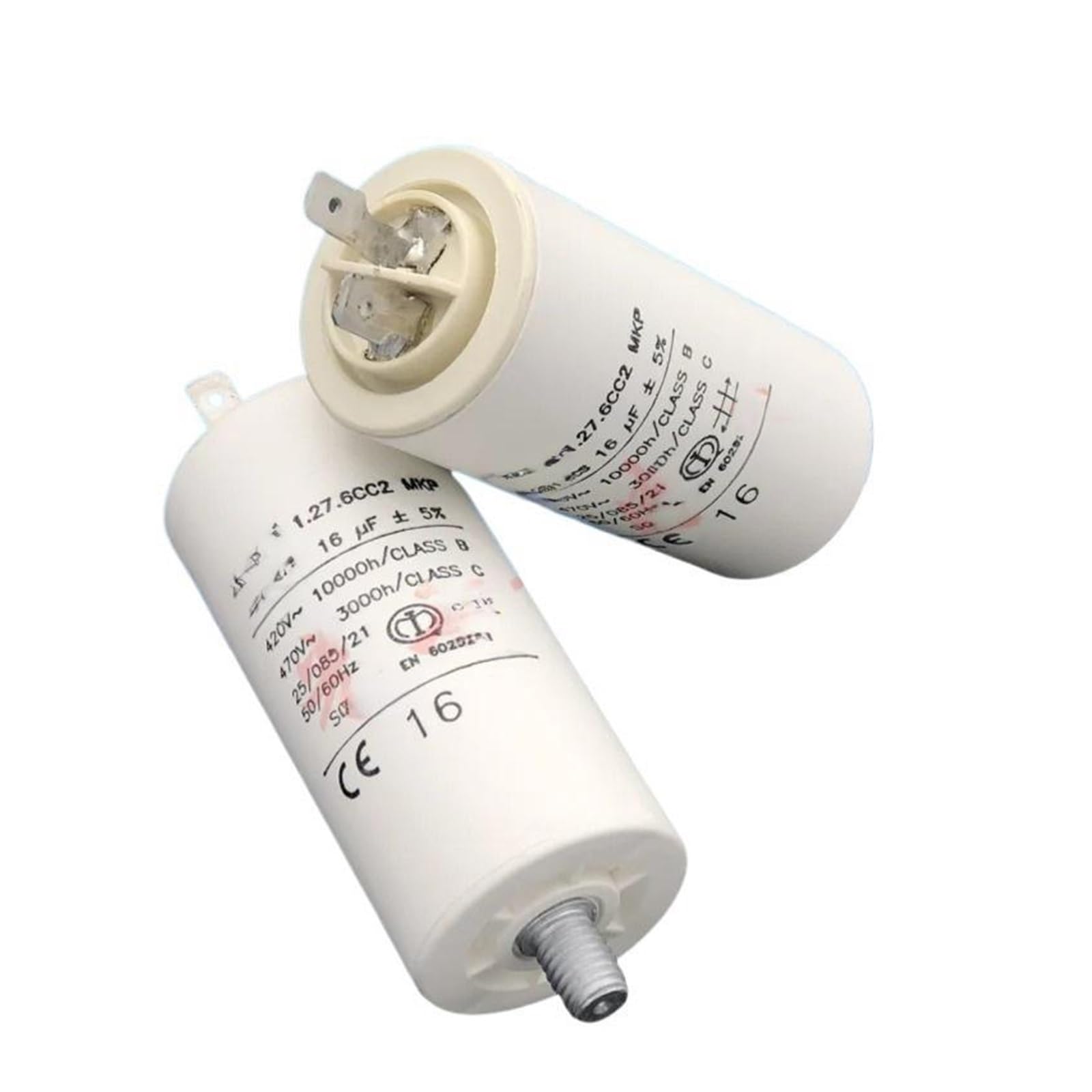 KSZHZYMGX 1PCS 16uF 1.27.6CC2 capacitor 1.27.6CC3