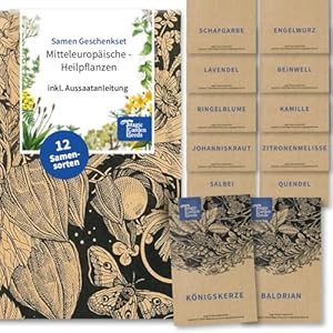 Magic Garden Seeds Mitteleuropäische Heilpflanzen Set A-ST00146