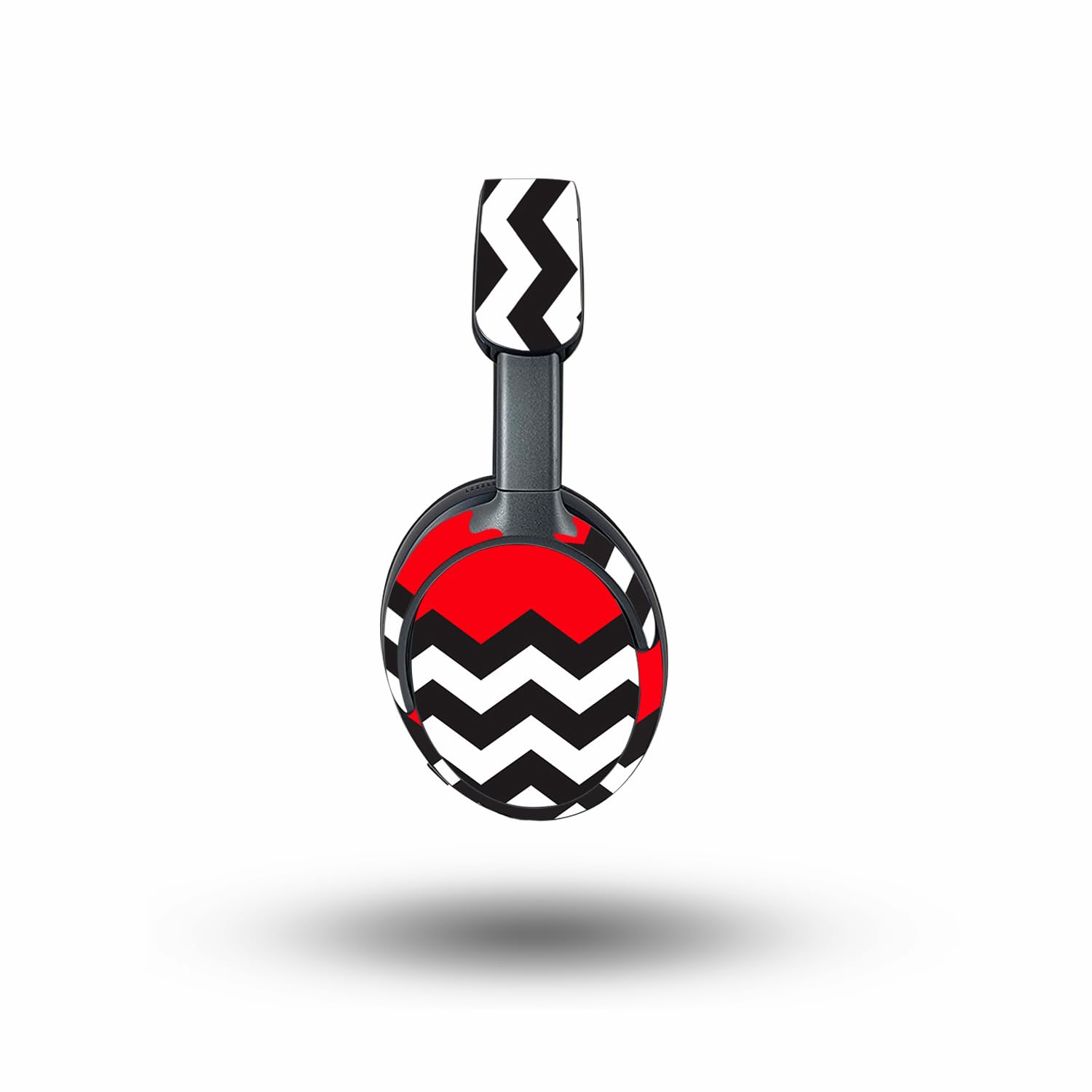MightySkins Skin Compatible with Bose QuietComfort Ultra - Red Chevron | Protective, Durable, and Unique Vinyl Decal wrap Cover | Easy to Apply, Remove, and Change Styles