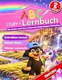 Das ABC STORY Lernbuch - Einhorn: Spielerisch Buchstaben lernen mit magischer Einhorn-Geschichte – Die Suche nach den verlorenen ... Kinderwelt) (Flo's ABC Story Lernbuch-Serie)